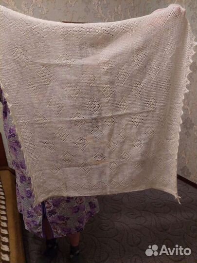 Новый оренбургский пуховый платок