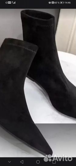 Ботильоны шикарные новые zara