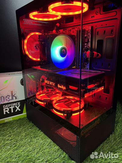 Игровой пк Ryzen 5/RTX3070 GameRock/16gb/1.25tb