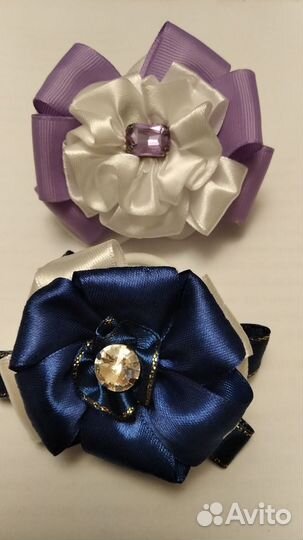 Школьные бантики ручной работы