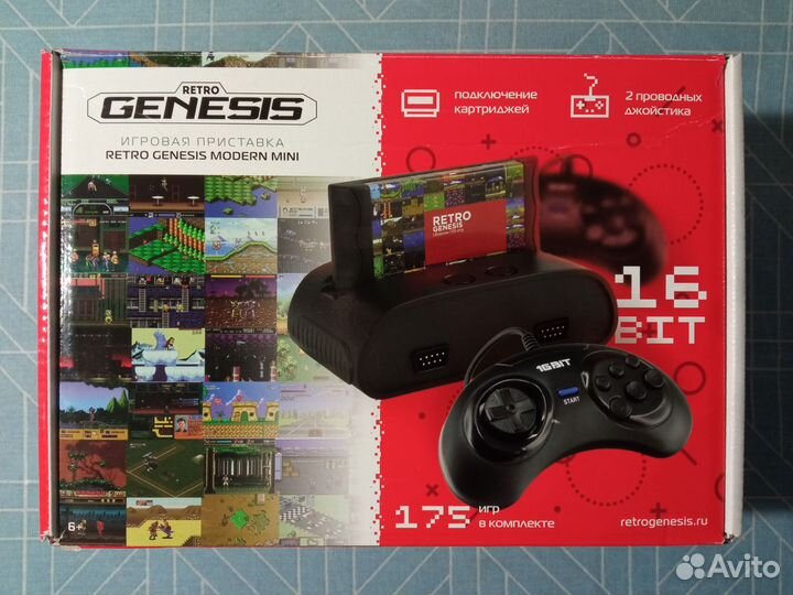 Приставка Retro Genesis Modern Mini (Dendy, Sega)