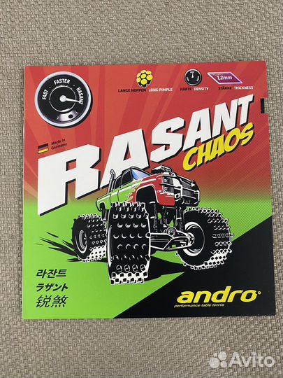 Накладка для теннисной ракетки