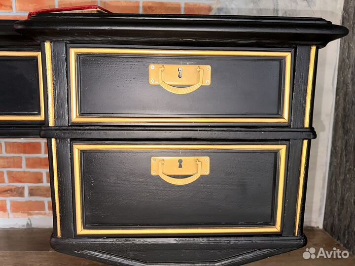 Антикварный старинный писменный стол кресло