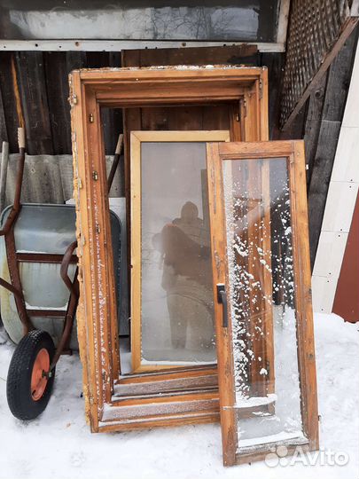 Окна материал бук б/у