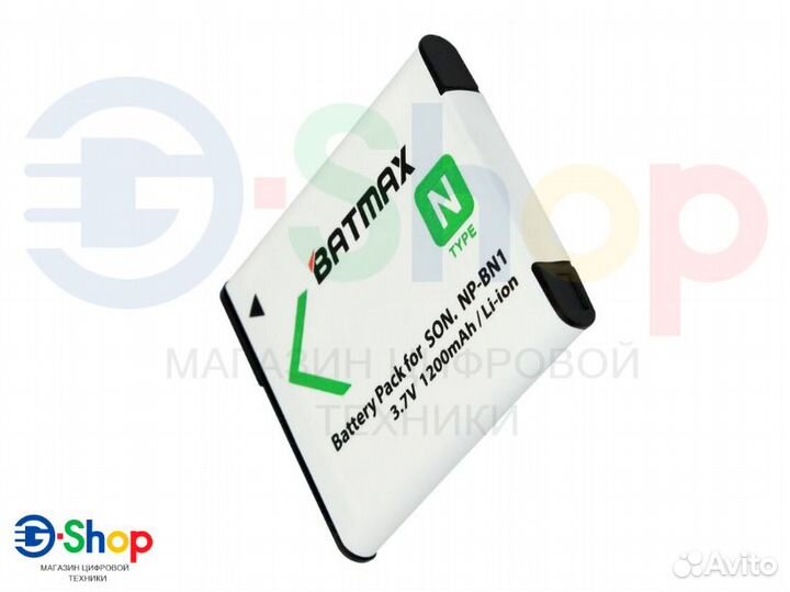 Аккумуляторы Sony Batmax NP-BN/NP-BN1 1200мАч