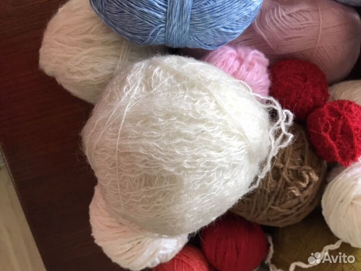 Пряжа нитки для вязания пакетом