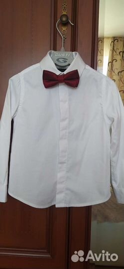 Рубашка Gulliver р. 110 + бабочка Gulliver