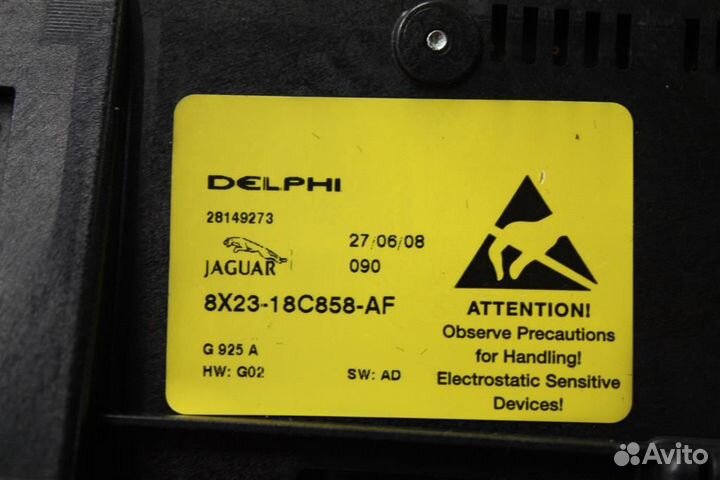 Блок управления кондиционером Jaguar XF X250 20