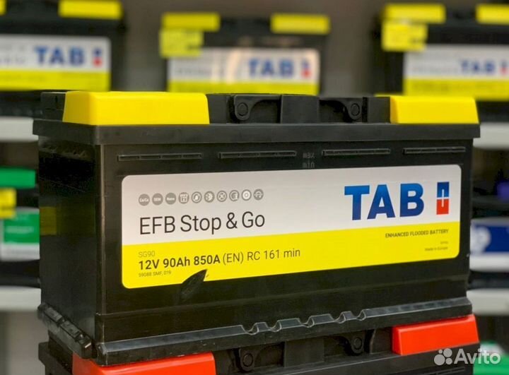 Аккумулятор новый TAB EFB stop&GO 90 Ач