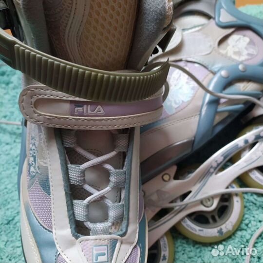 Роликовые коньки Fila. Женские роликовые коньки 37