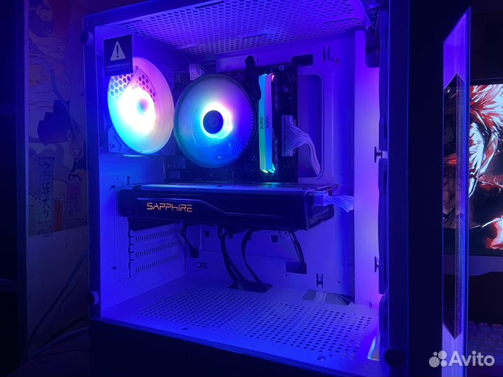 Игровой Пк Ryzen 5/32GB/RX 580 8GB/SSD+HDD