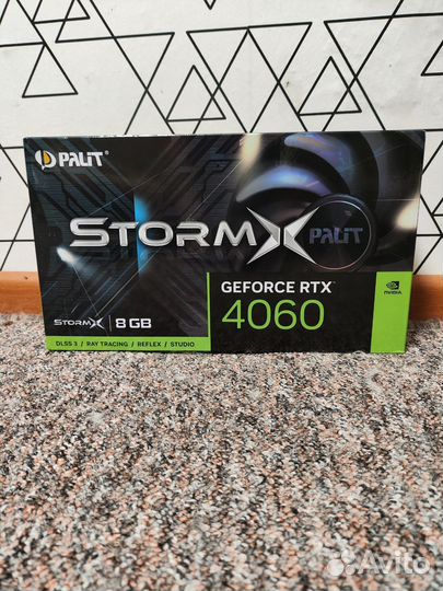 Видеокарта Palit nvidia GeForce RTX 4060 8гб