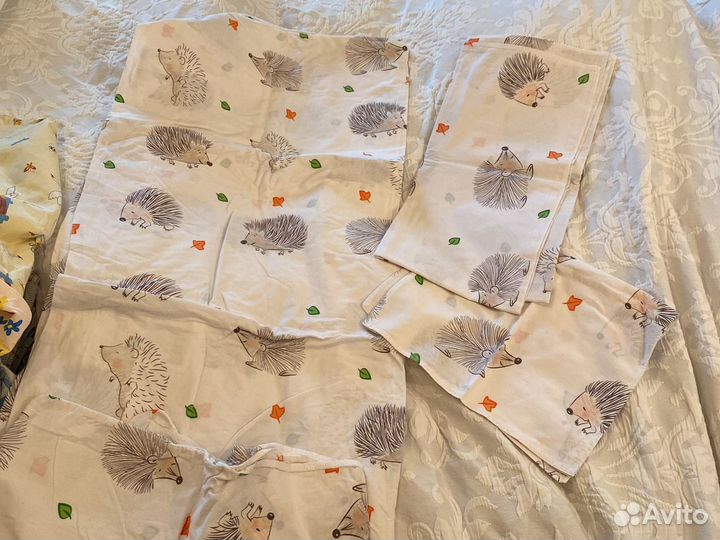 Детское постельное белье 3 комплекта