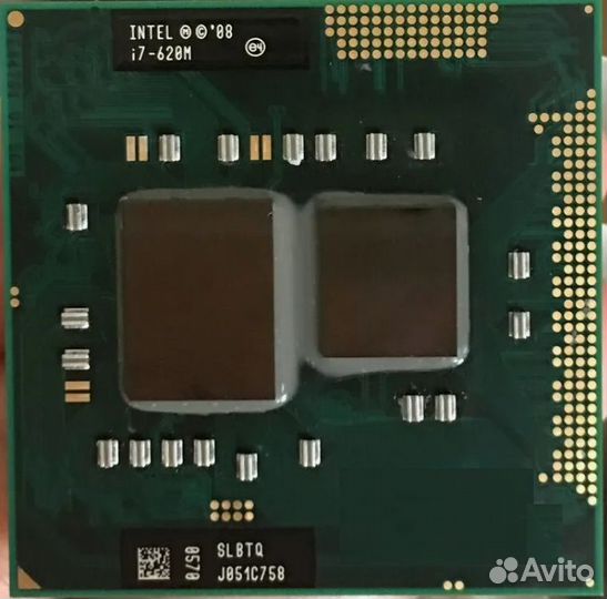 Процессор для ноутбука i7 620m slbtq