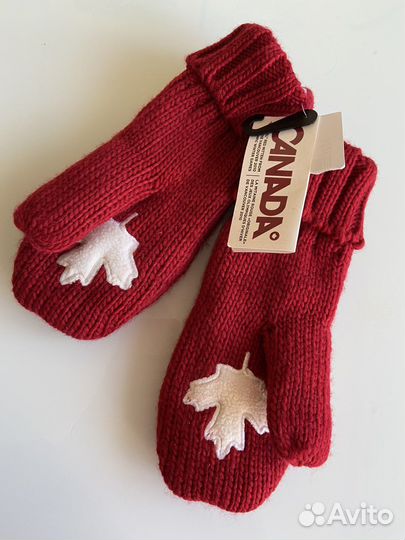 Варежки с олимпийской символикой