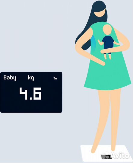 Весы электронные Withings Body Scale WBS06 черный