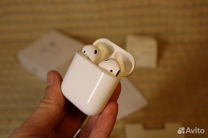 Apple airpods оригинал с чеком