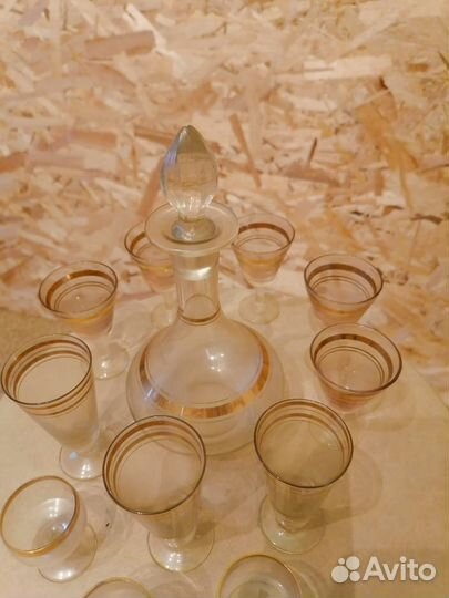 Штофы и графины СССР