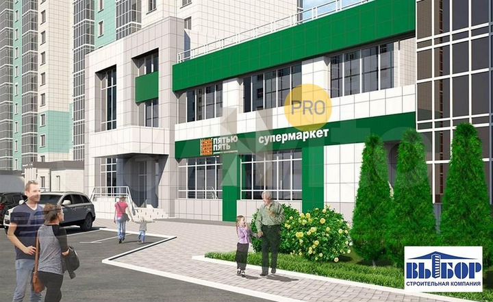 1-к. квартира, 37,9 м², 6/17 эт.