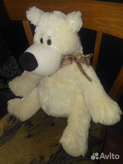 Новый,плюшевый медведь(37 см)