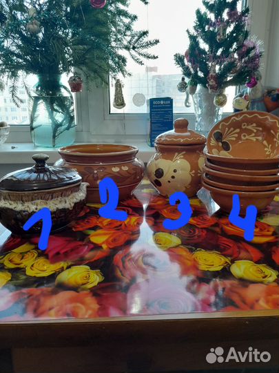 Глиняный горшок для запекания СССР