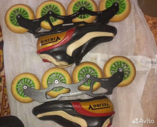 Конькобежные коньки viking