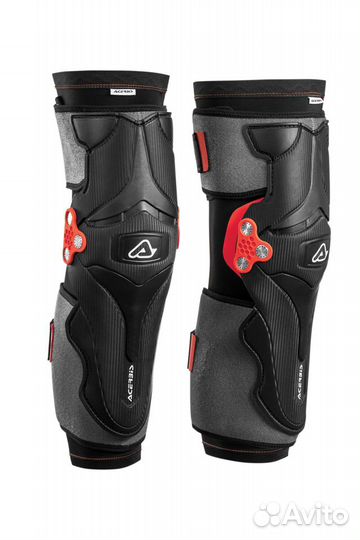 Наколенники Acerbis X-strong knee guard красные