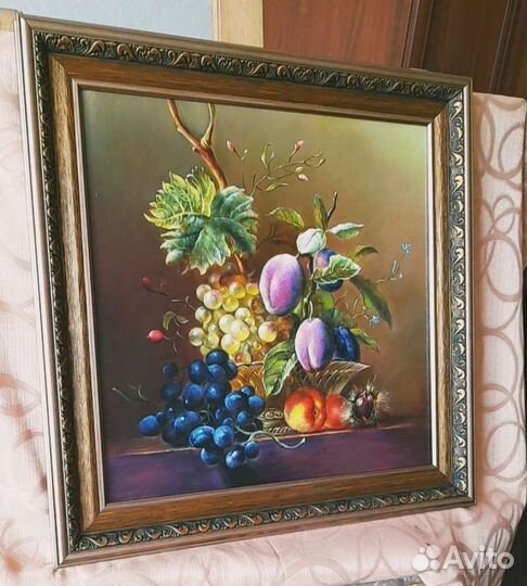 Картина маслом на холсте натюрморт