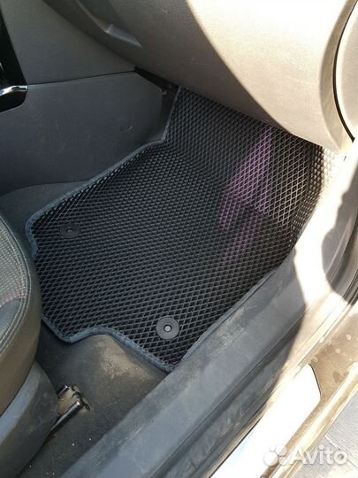 Eva коврики Опель Астра Н с бортиками