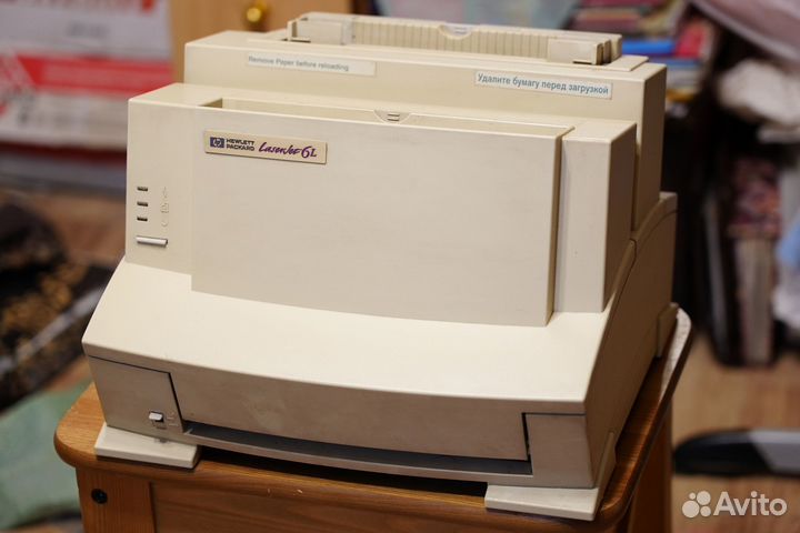Лазерный принтер HP LaserJet 6L (на запчасти)