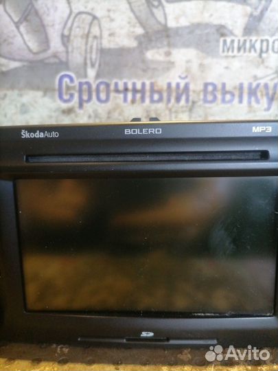 Магнитола Skoda Yeti