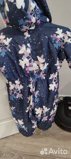 Зимний комбинезон для девочки 86