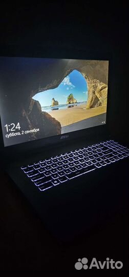Игровой ноутбук msi gv72 7rd