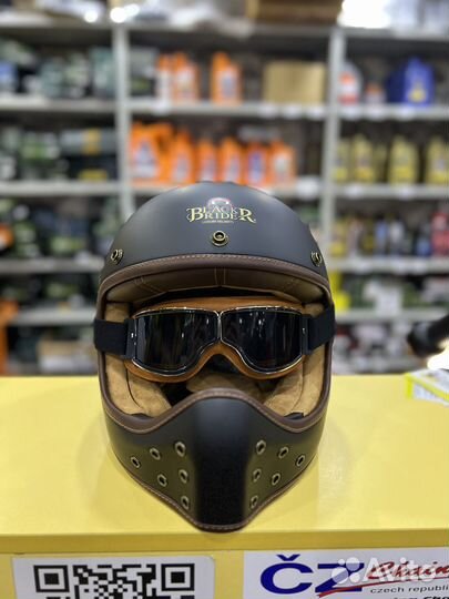 Шлем Black Rider BR-52 Black Matt