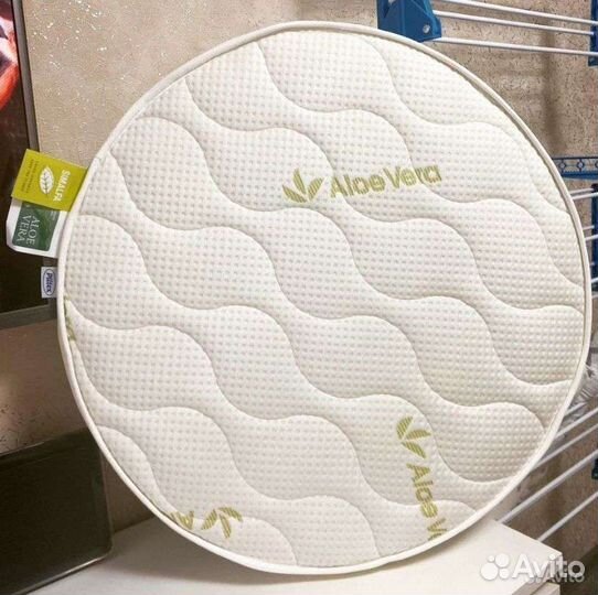 Матрас в круглую кровать 75x75