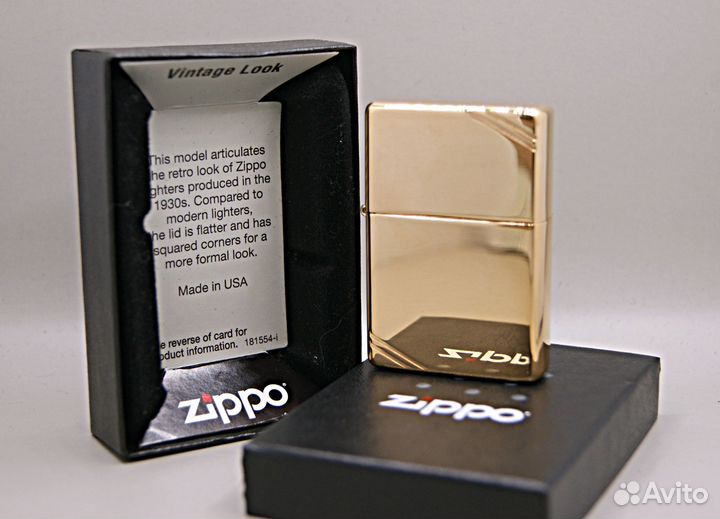 Оригинальная Zippo 270 high polish brass