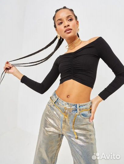 Топ с длинным рукавом