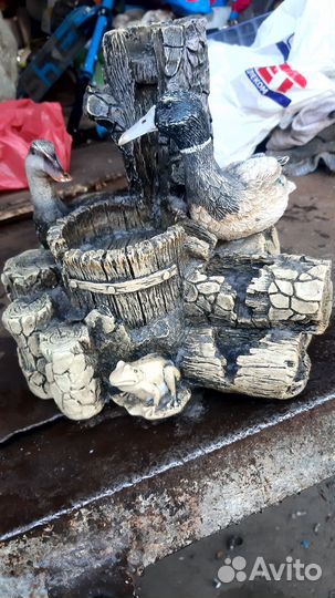 Фонтанка из гусей