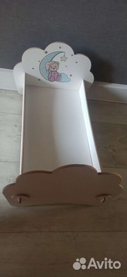 Кроватка для кукол новая
