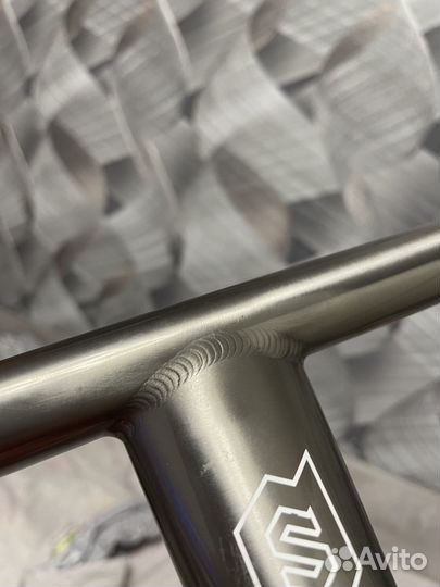 Титановый руль скип новый