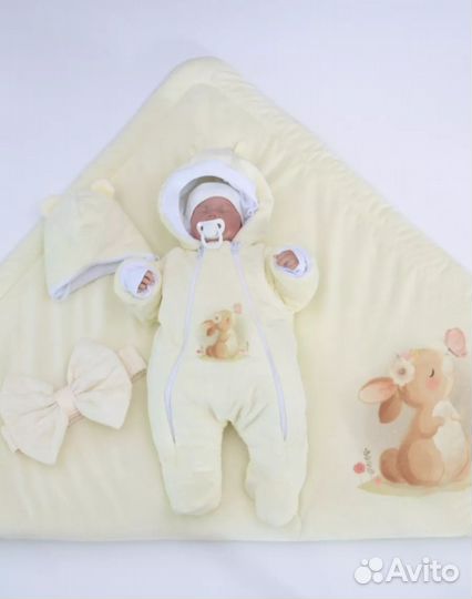 Комплект на выписку осень-зима