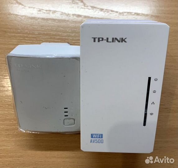 TP-Link Powerline AV500 (с усилителем wifi)
