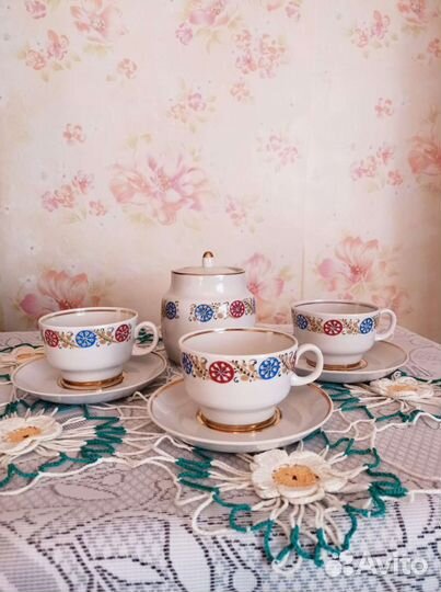 Часть чайного сервиза СССР фз 