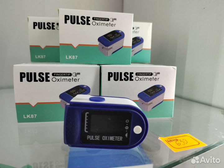 Пульсоксиметр на палец новый