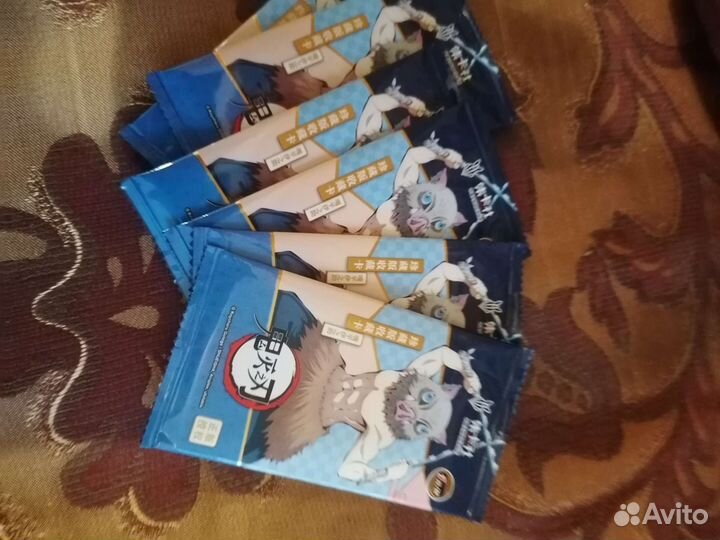 Сет коллекционных карточек аниме