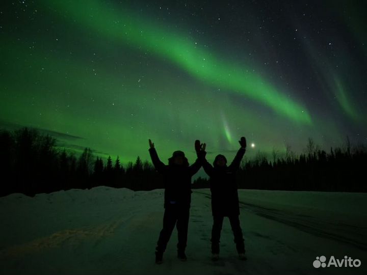 Экскурсия — Мурманск — Северное сияние— увидеть ив