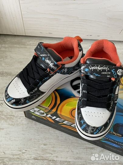 Роликовые кроссовки heelys 30 размер