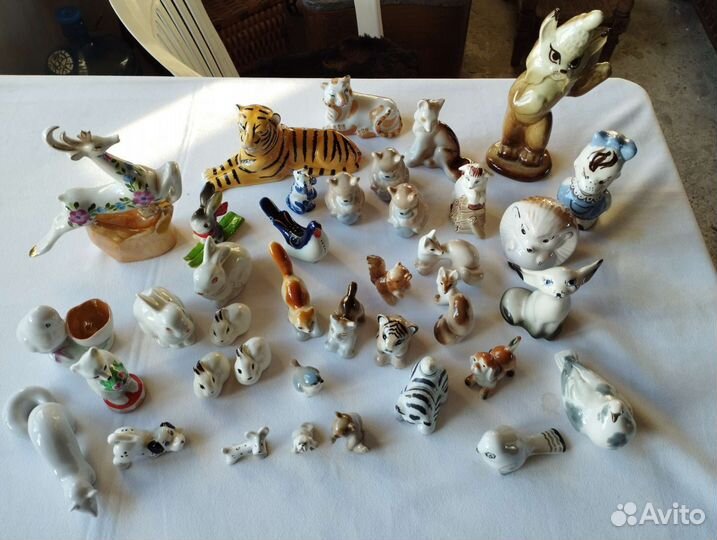 Фарфор. Статуэтки разные СССР