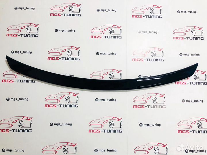 Cпойлер на Mercedes CLS w218 Черный (Тайвань)