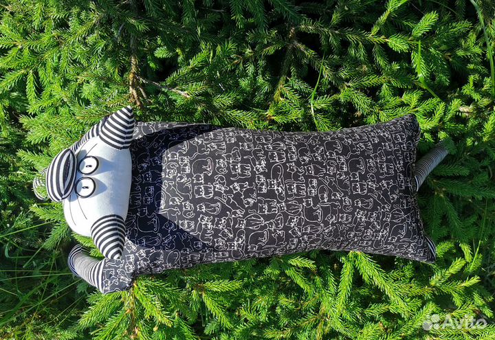 Подушки-игрушки Радужные Коты